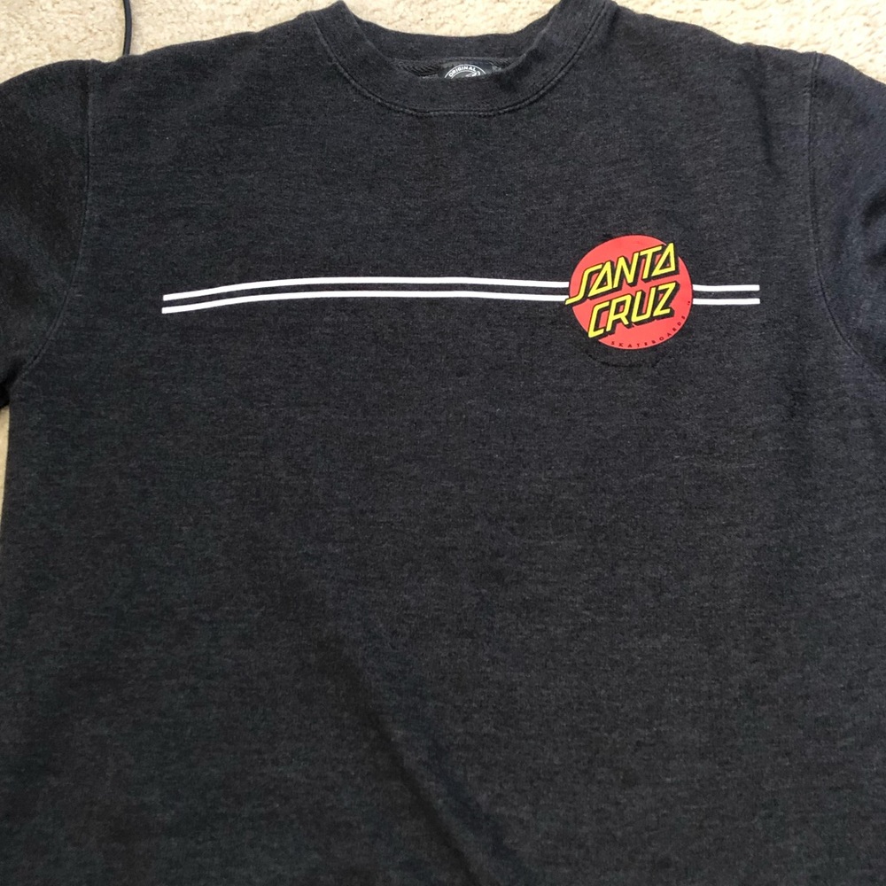 Mens Santa Cruz Lightweight Crewneck